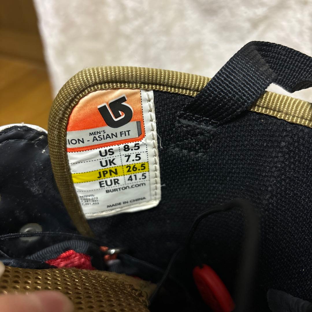 BURTON ION ASIAN FIT スノーボード　ブーツ　26.5cm