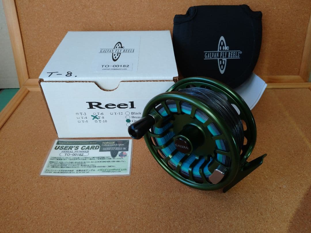 ガルバン フライリール トルクシリーズ グリーン T－８ ユニフォームシンク付き