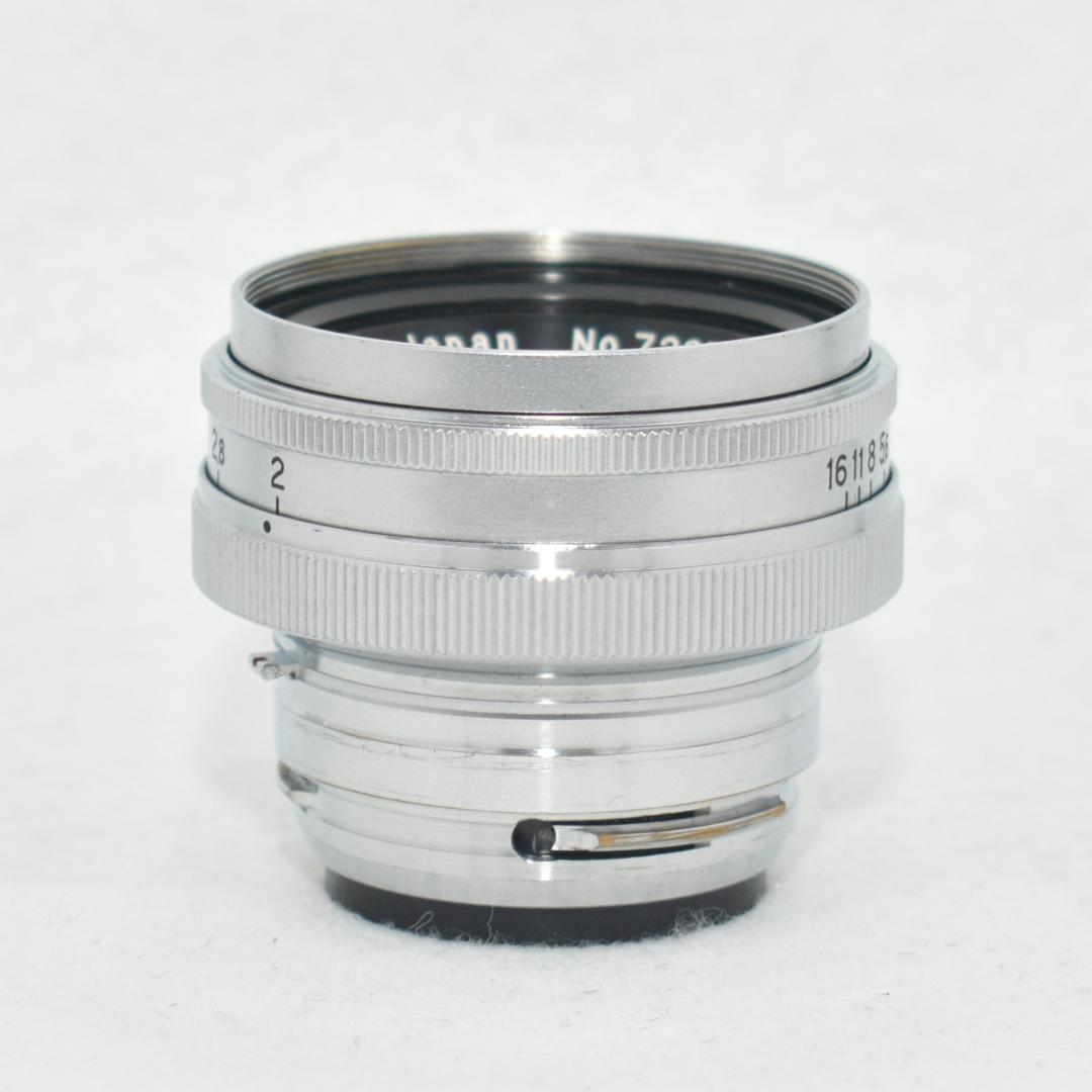 【美品】Nikon ニコン NIKKOR-H・C 5cm F2 Sマウント
