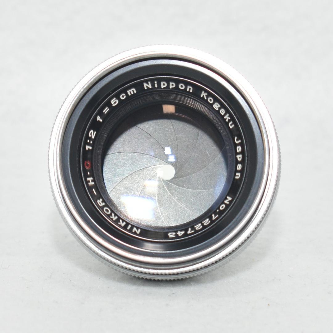 【美品】Nikon ニコン NIKKOR-H・C 5cm F2 Sマウント