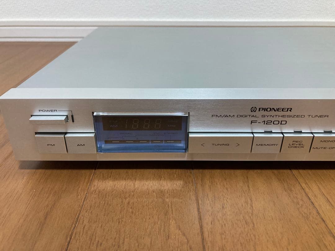 『美品』Pioneer F-120D ラジオチューナー