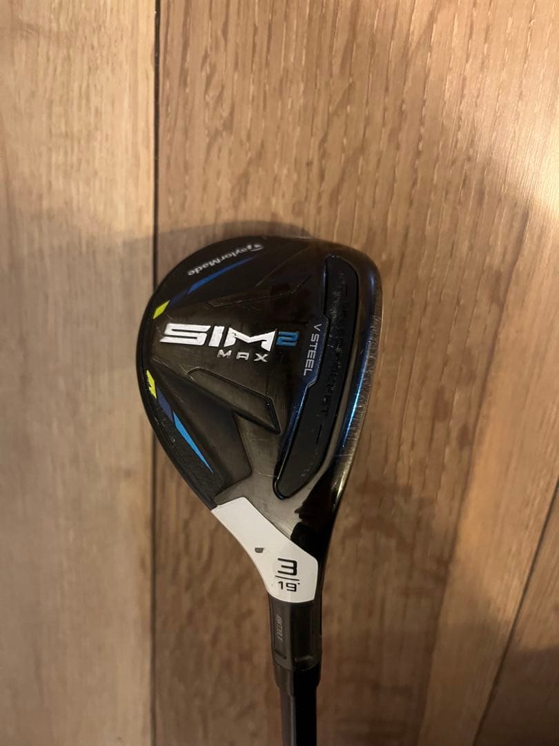テーラーメイド SIM2MAXユーティリティ 3U 19° 青ベンタス70S