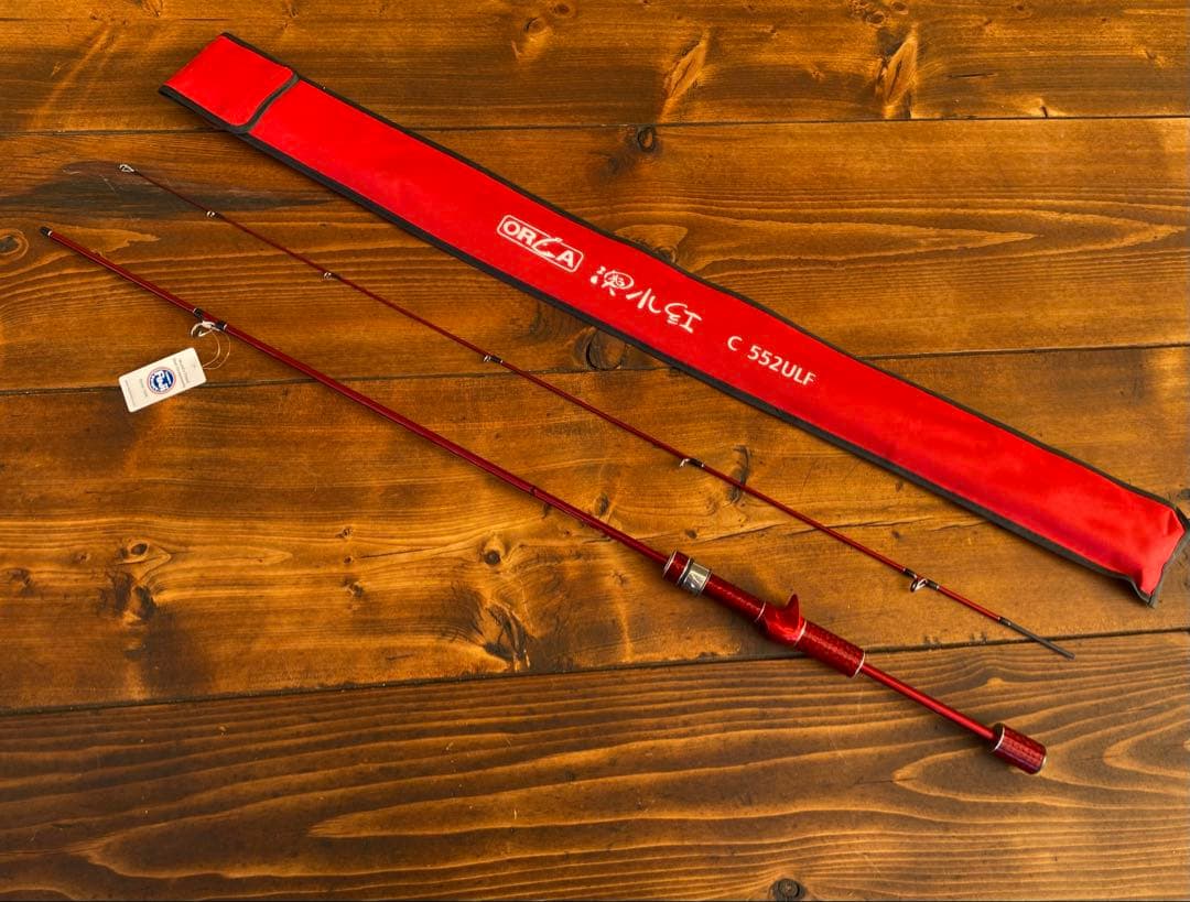新品未使用　アジングセット　C552UL アジングロッド　リール　ベイトロッド