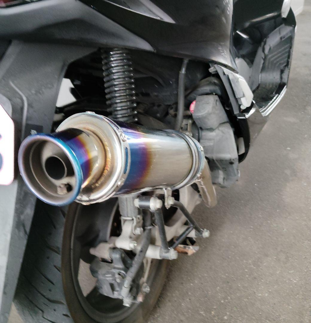 PCX　JK 05専用 ステンレス マフラー社外品