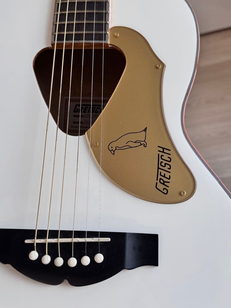 GRETSCH G5021 WPE WHT ハードケース付 エレアコ アコギ 白