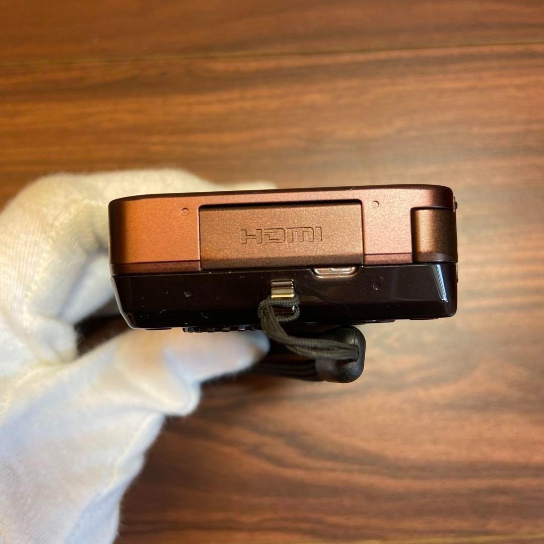 SONY Cyber−Shot DSC-WX5 ブラウン デジカメ 3052