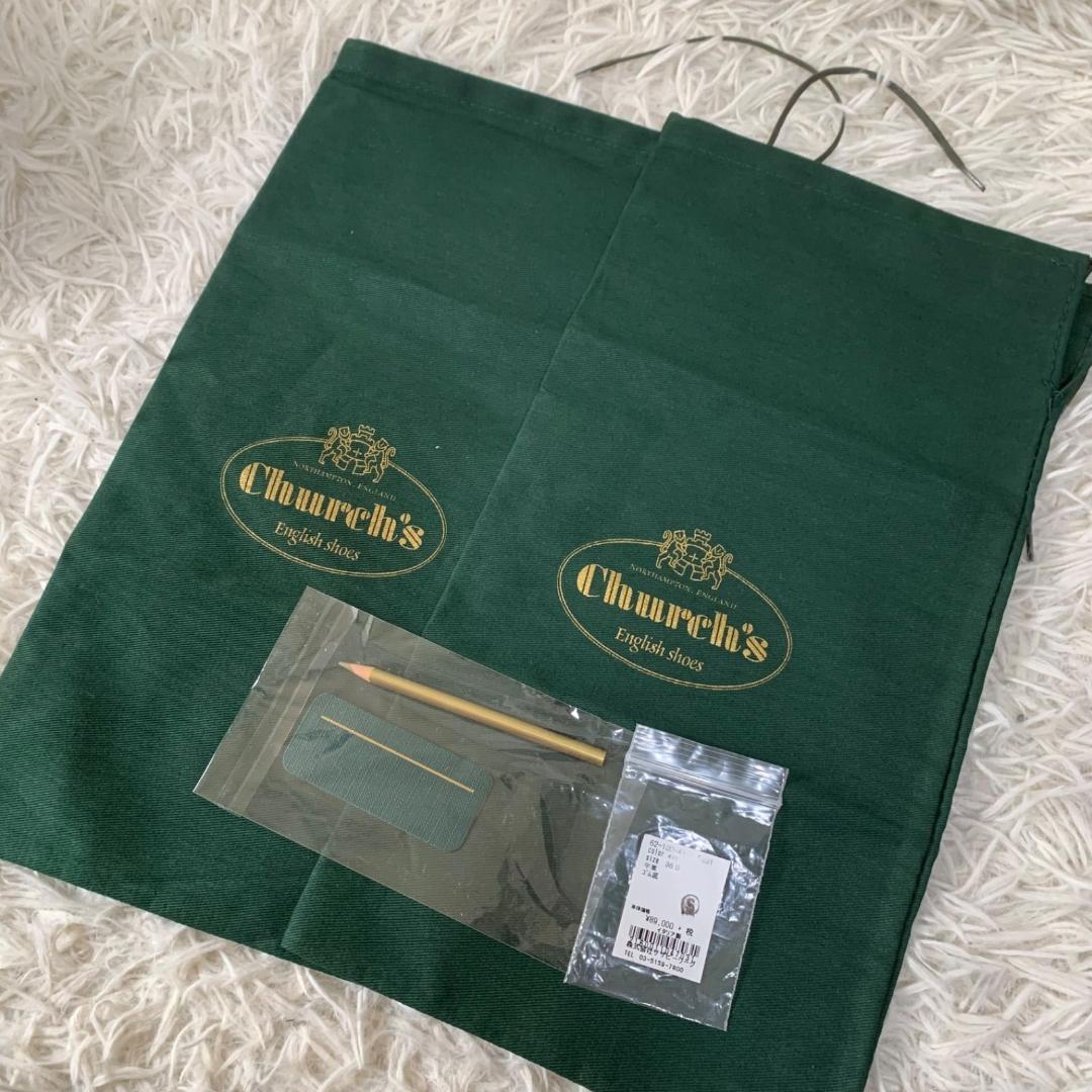 11789✨美品✨Church's スタッズ付き ドレスシューズ 36 ブラック