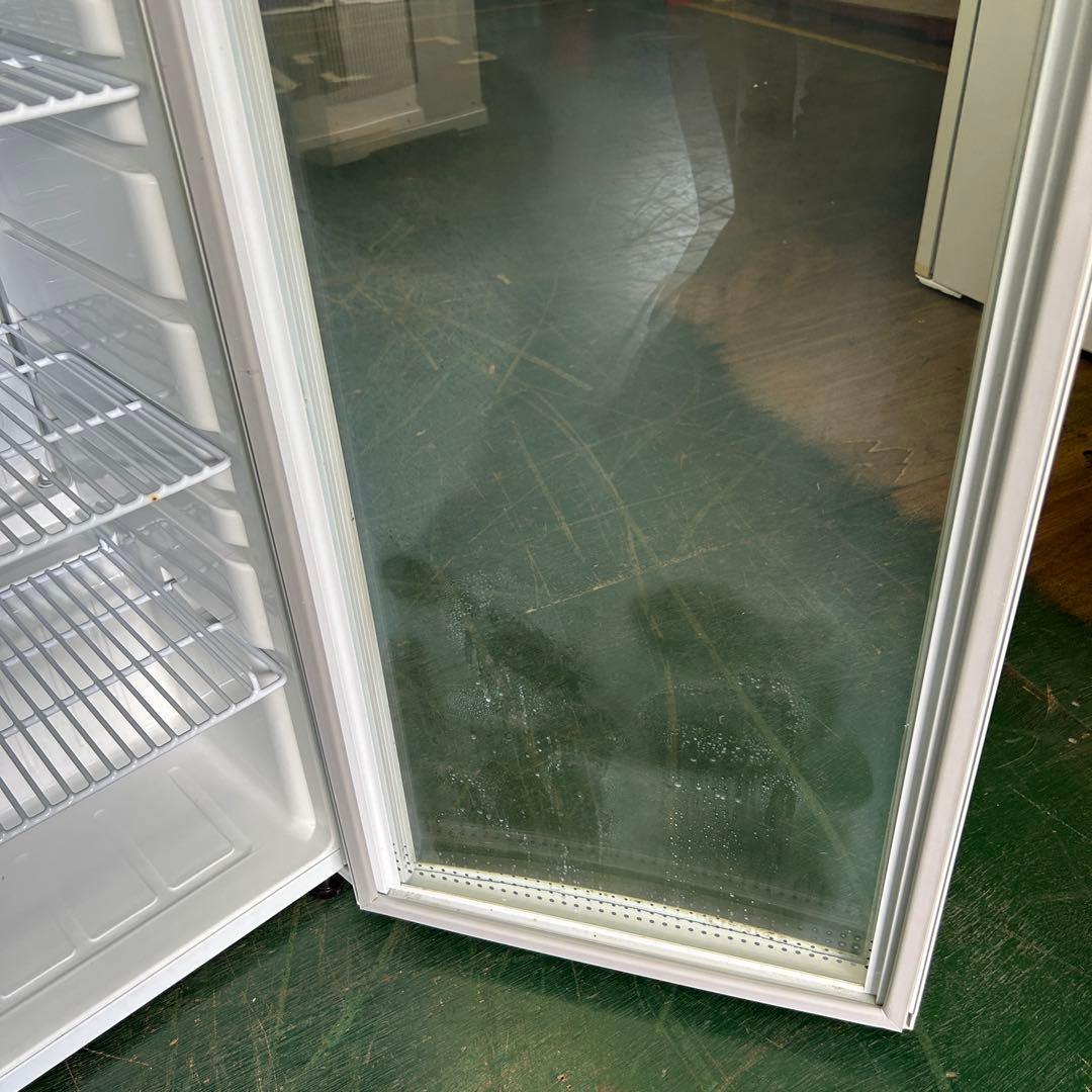 133業務用 冷蔵ショーケース オフィスコンビニ XW-105 左右開き 小型