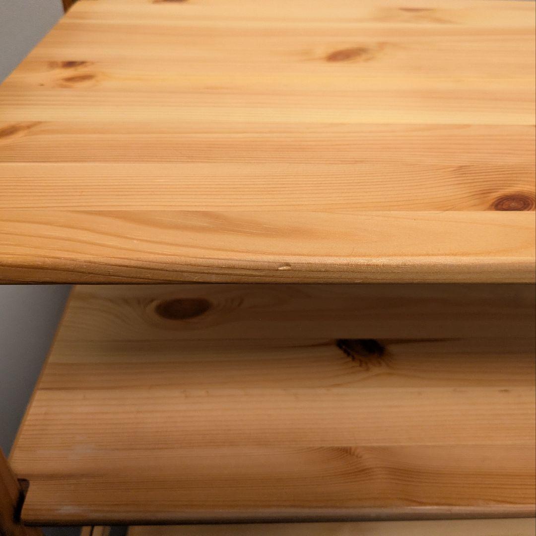 MUJI 無印良品 パイン材ユニットシェルフ 幅58cm 高さ120cm ①