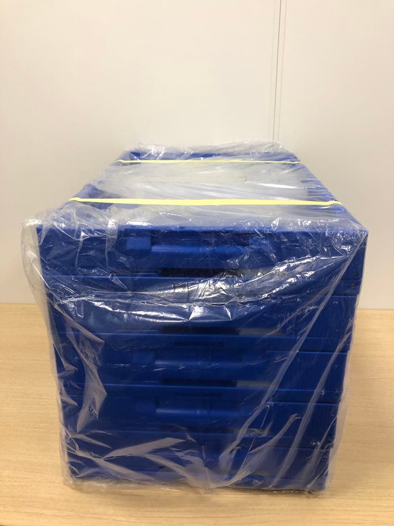 10個セットTRUSCO α折りたたみコンテナ CR-S50N-BT 50L ②