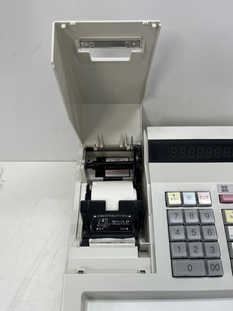 SHARP（シャープ）　電子レジスタ　XE-A147　ロール紙付　鍵付　f861