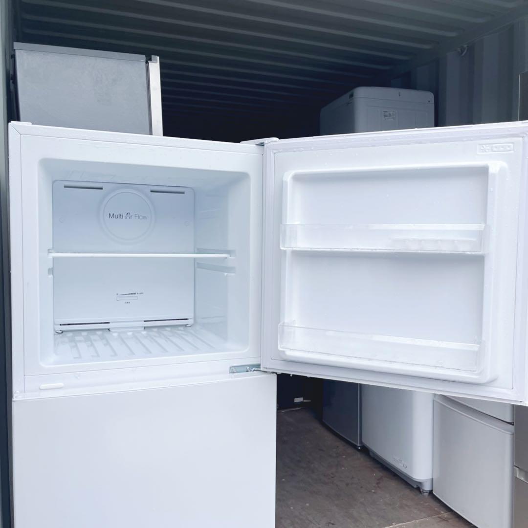 取付無料！高性能おしゃれホワイトインテリア大きめ201L冷蔵庫！洗濯機