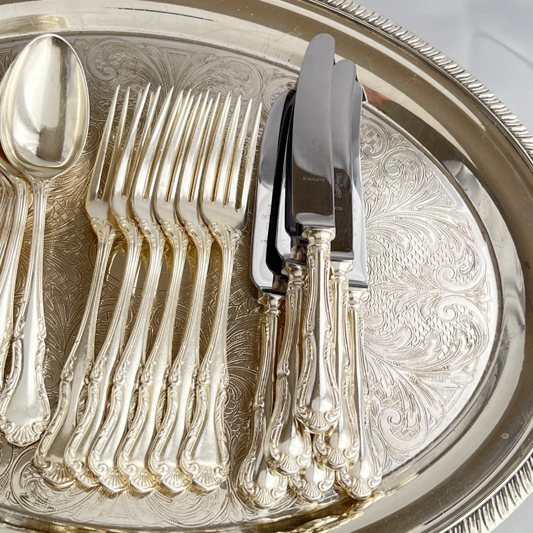 【Mappin&Webb】 マッピンアンドウェッブ デザートセット 6名用24本