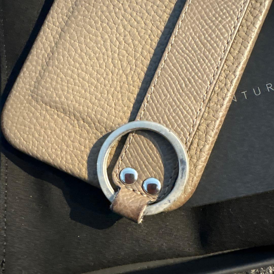 BONAVENTURA ベージュ レザー iPhone15plusケース