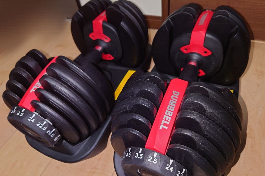 TOPFILM 可変式ダンベル 24kg　1/2