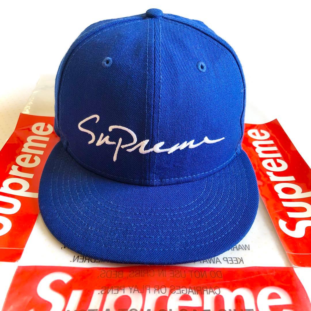 ⚠️3回使用品⚠️ シュプリーム　ベースボールキャップ　帽子　キャップ　ニューエラ
