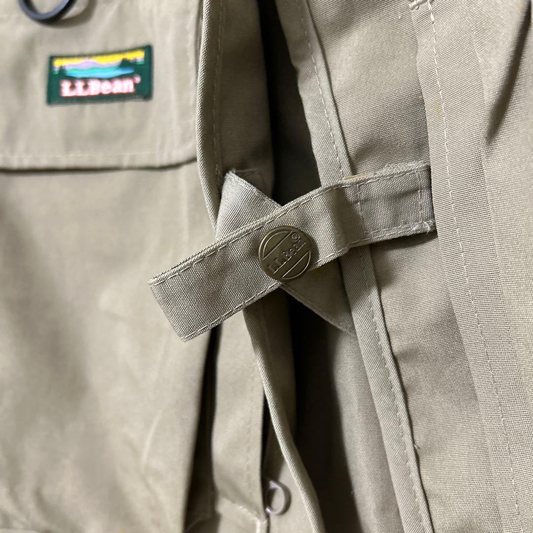 【ヴィンテージ】80s L.L.Bean ベージュ フィッシングドアベスト　古着