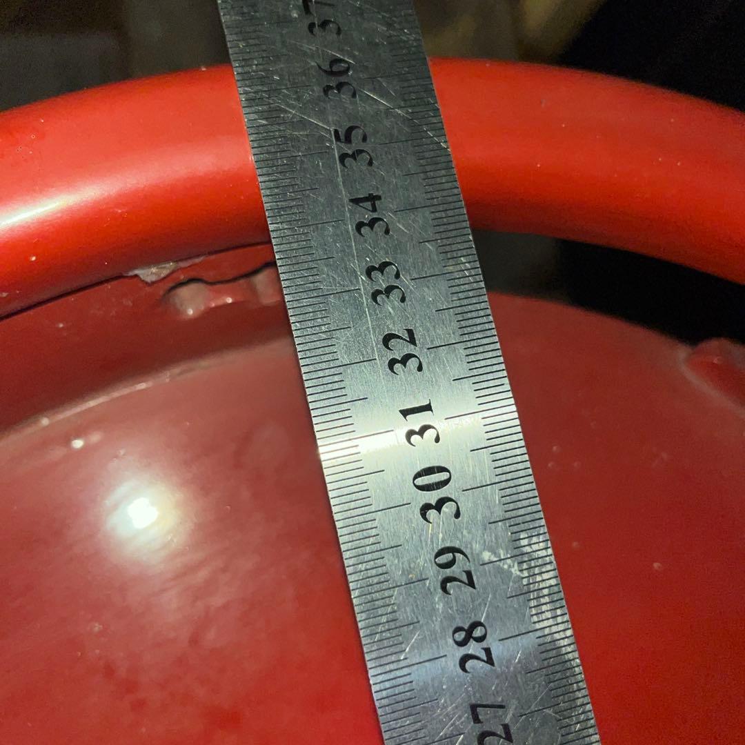 アンティーク　塗り物　漆　りん　台　けいす　木製　特大 おりん　仏具