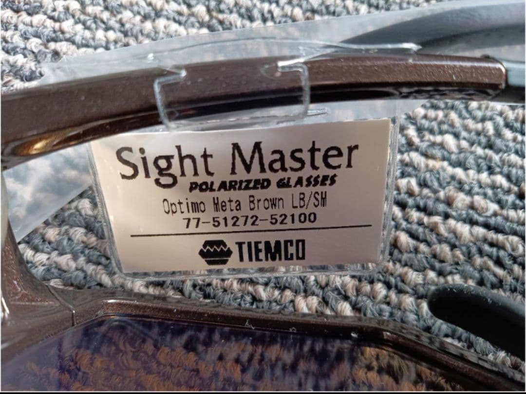 ティムコ TIEMCO サイトマスター オプティモ メタブラウン 偏光グラス