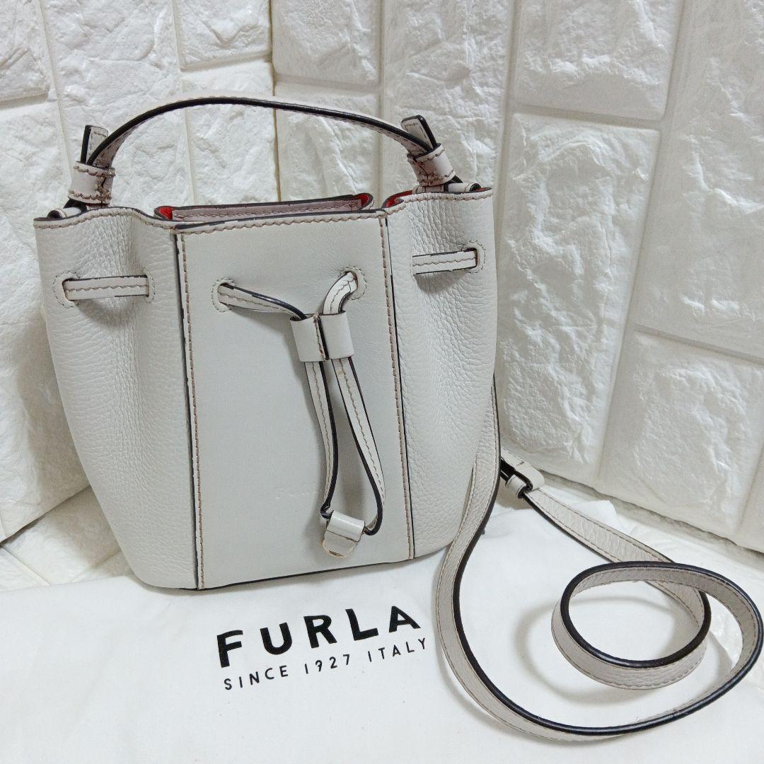 FURLA フルラ ミアステラ レザー ショルダーバッグ 2way 保存袋付き