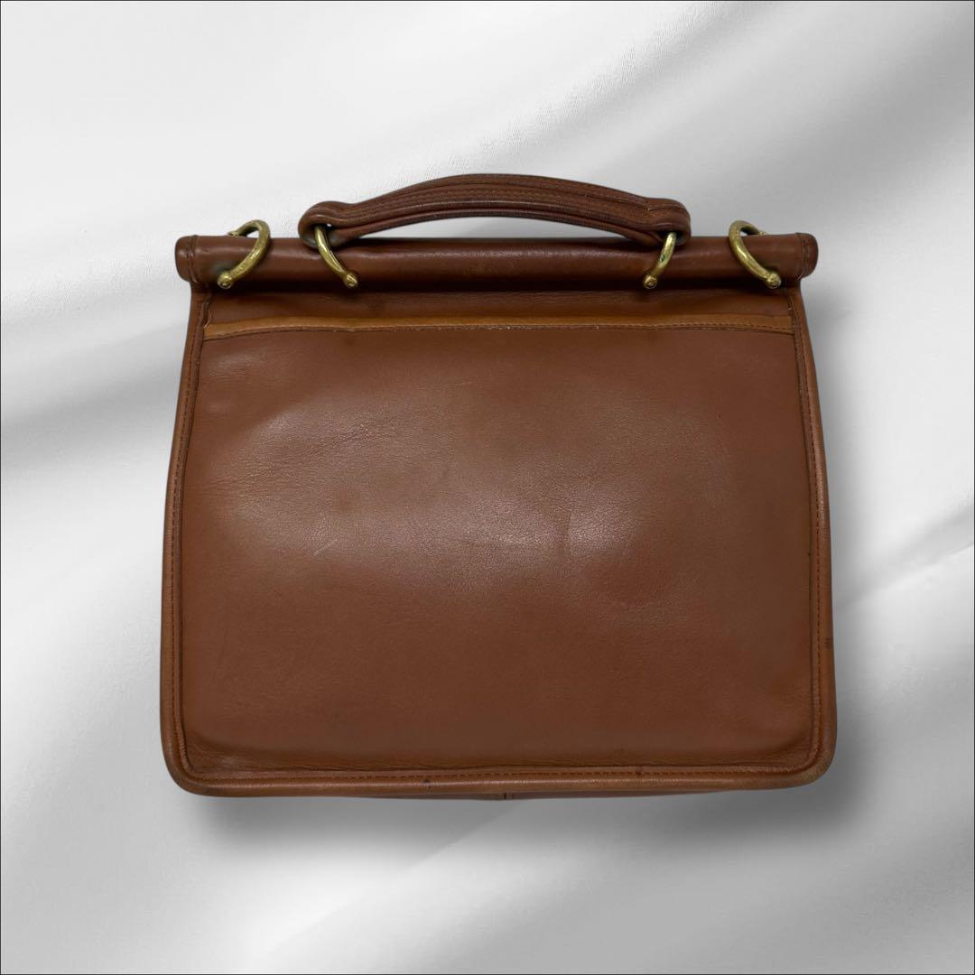 COACH オールドコーチ ターンロック ハンドバッグ 2way