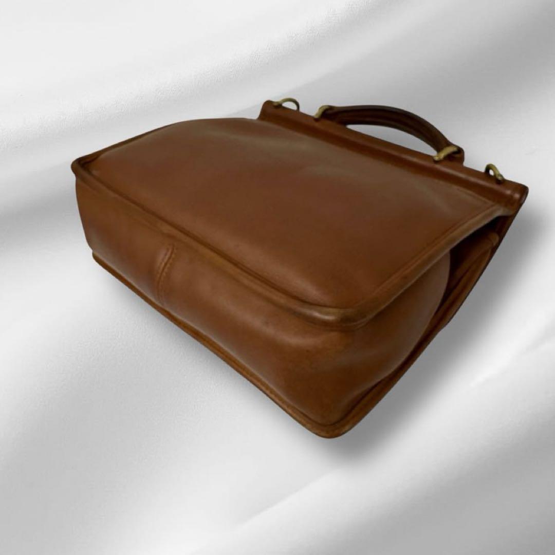 COACH オールドコーチ ターンロック ハンドバッグ 2way