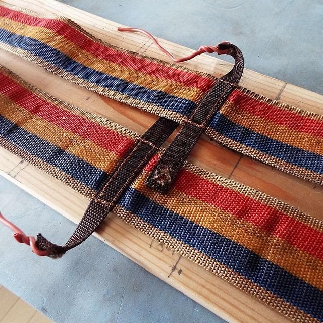 超希少_美品_アザラシ本革シール_山スキー用_補強有