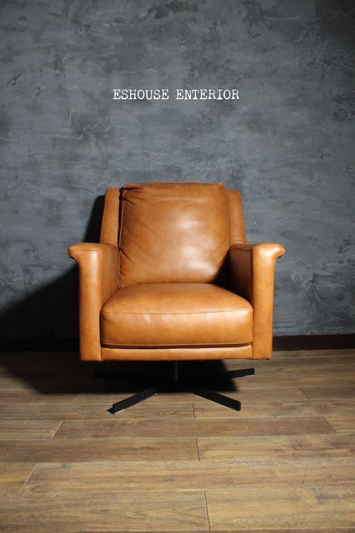 首都圏送無料〜ANV001 本革　3人がけ＋オットマン＋チェア　ソファセット