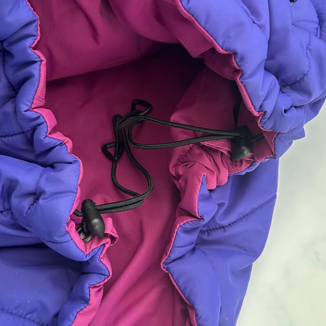 Columbia hooded puffer jacket リバーシブル　00s