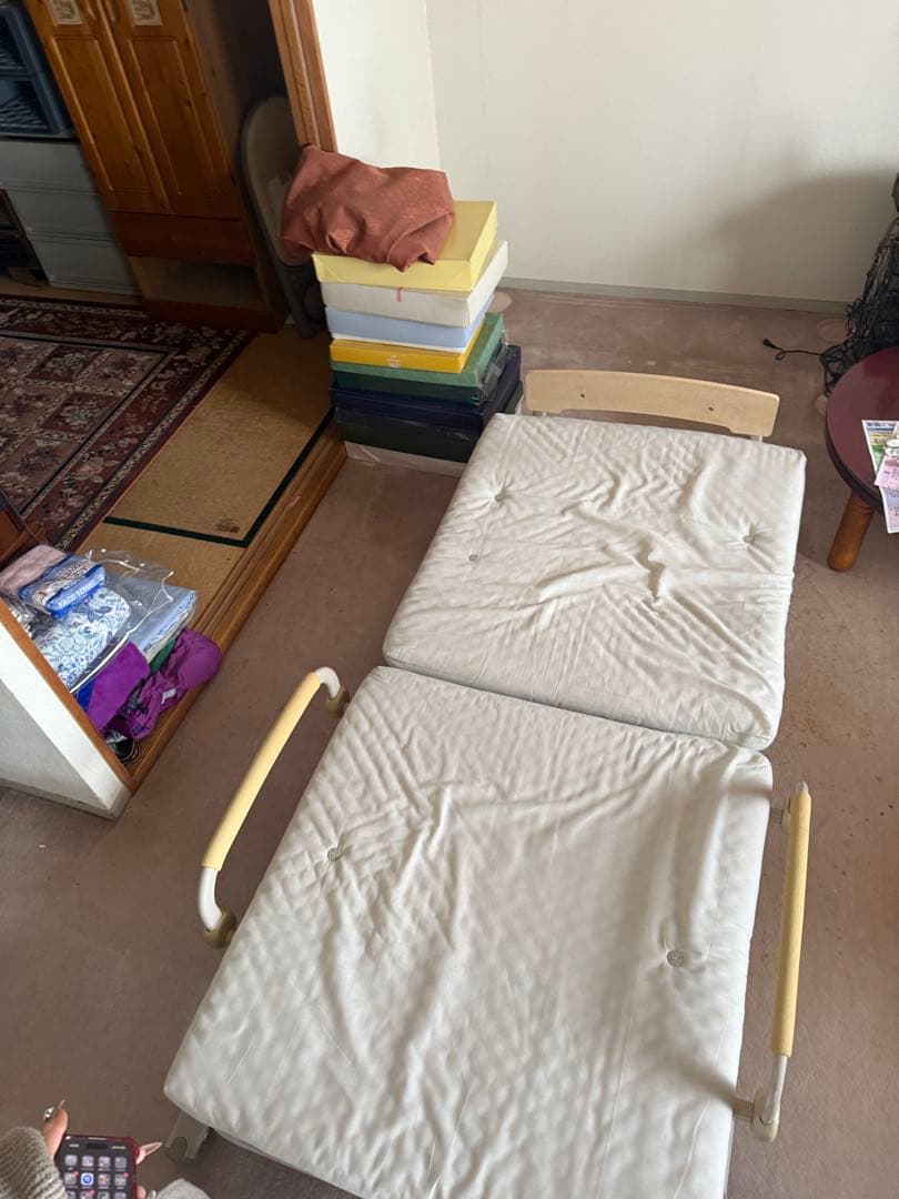 折りたたみベッド　ATEX ホワイト