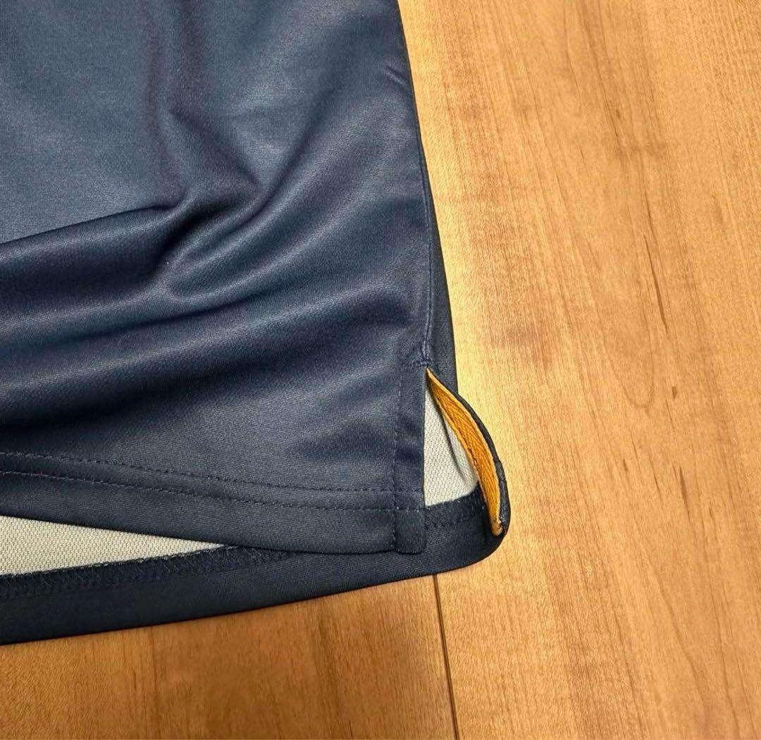 レザレクション　バックライン　ポロシャツ　半袖　ネイビー　新品タグ付き