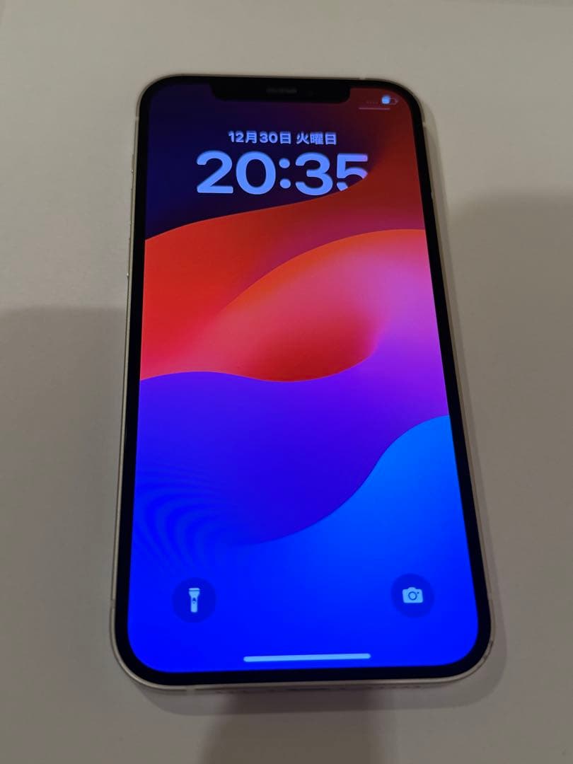 iPhone12 128GB ホワイト SIMフリー Face ID不可