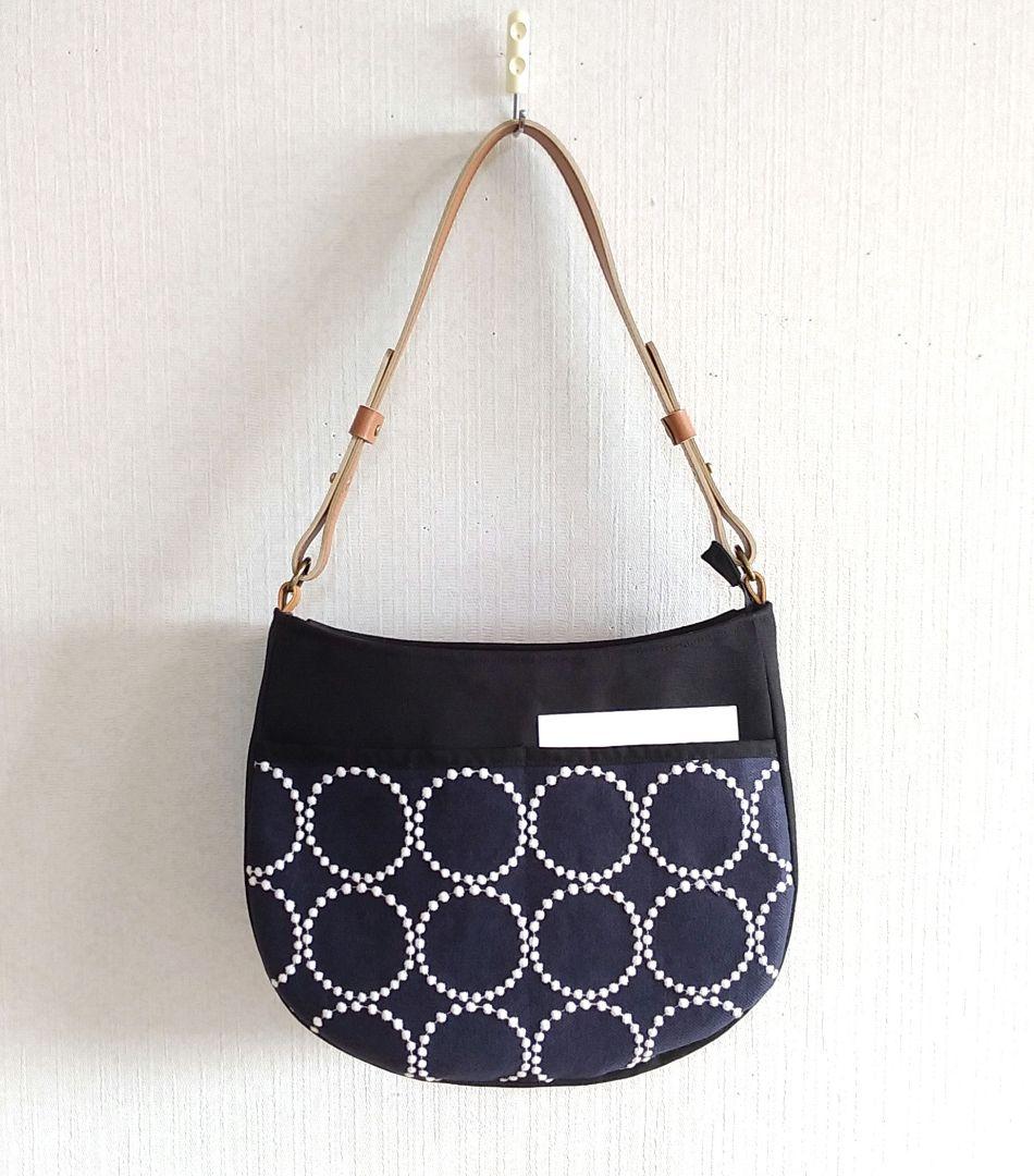 ミナペルホネン 最新タンバリン ♡ まるいショルダーバッグ / ハンドメイド