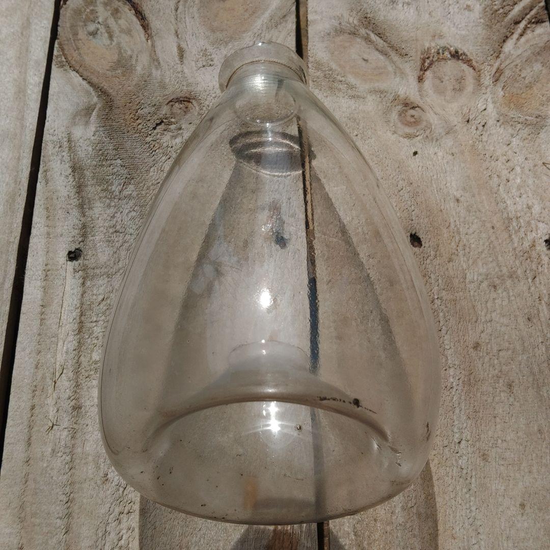 昭和レトロ　魚具　吹きガラス魚瓶