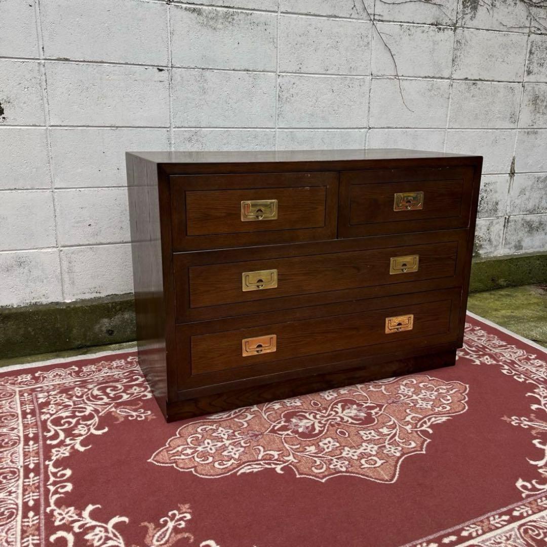 karimoku カリモク家具◾️domani 引き出し4杯 ナラ材 木製チェスト