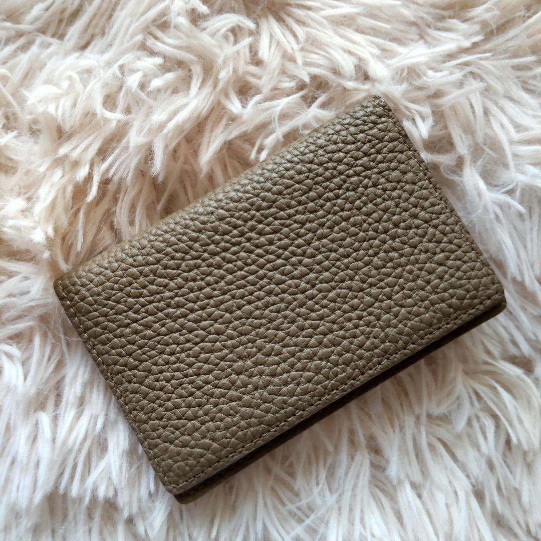 美品✨ボナペンチュラ エトープ 名刺入れ カードケース ロゴ刻印 スレ無し