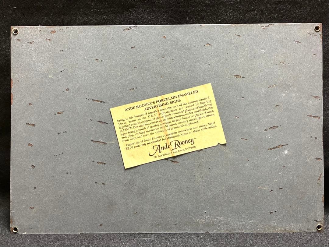 ルートビア　サインボード　ホーロー　看板　アメリカン雑貨　コカコーラ　ビンテージ