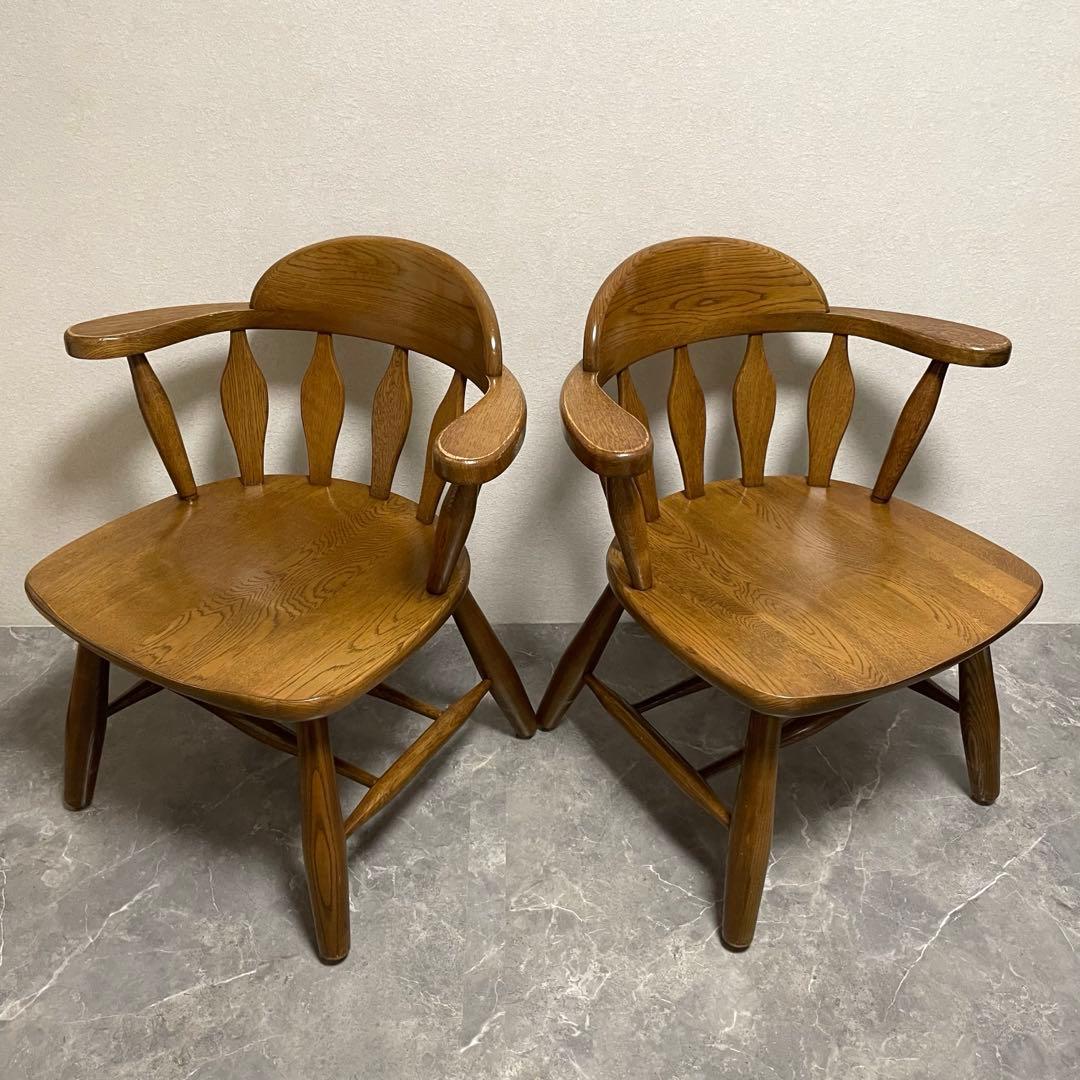 WINDS ウインズ 太平 ② 飛騨家具 ウィンザーチェア アームチェア