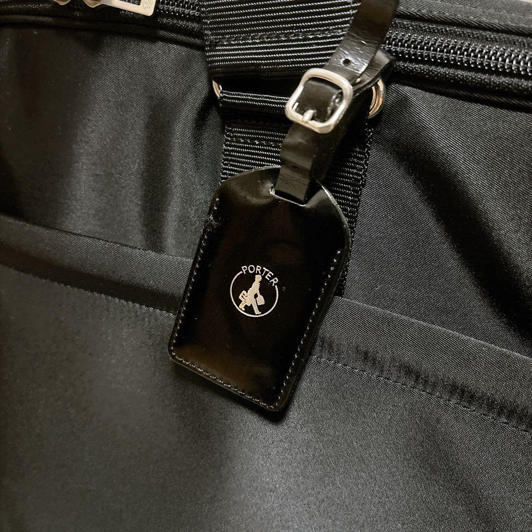 【極美品】ポーター/吉田カバン ガーメントバッグ 黒 旅行 公式完売品 2way