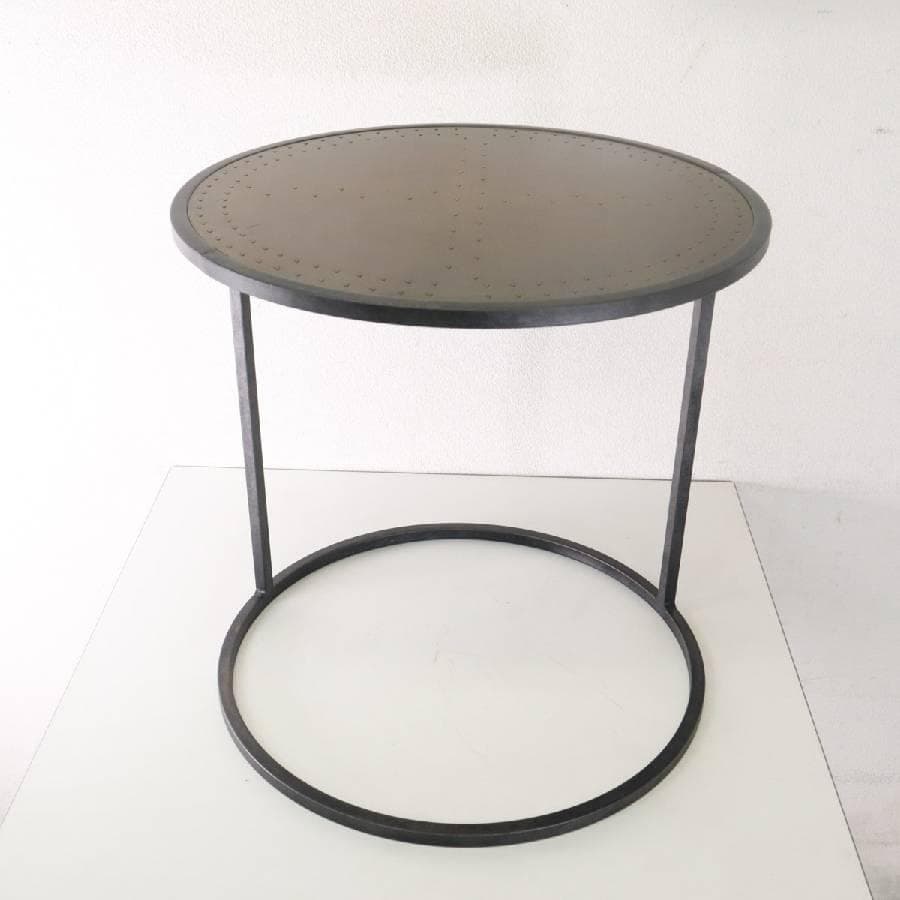 クラッシュゲート ノットアンティークス エルマ サイドテーブル Φ50cm