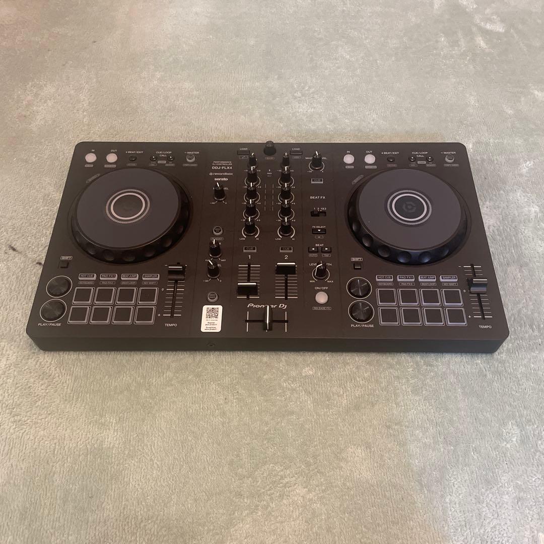 Pioneer DDJ-FLX4 コントローラー ヘッドフォン付【説明書、箱付】