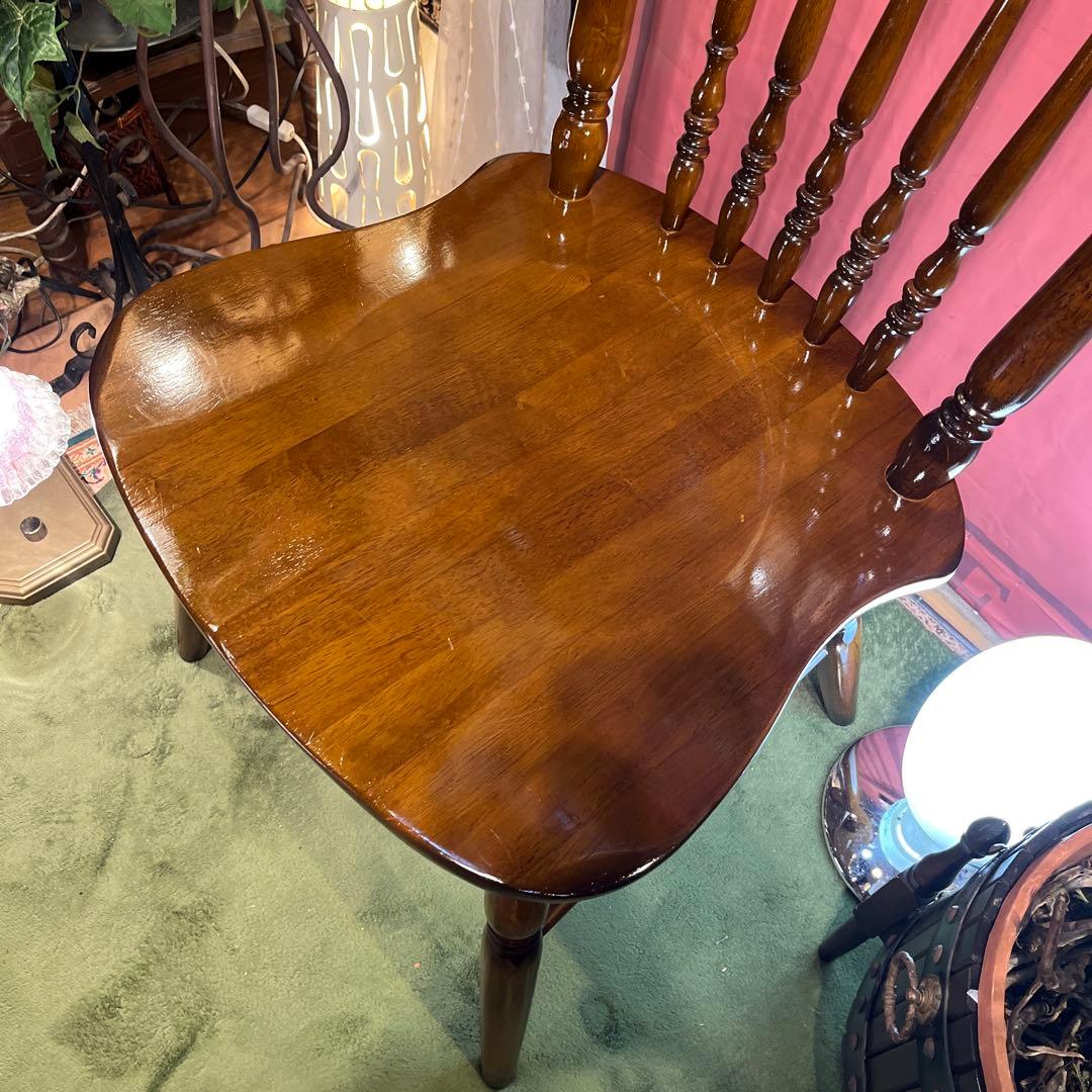 L ４　 カリモクヴィンテージ スピンドルチェア　コロニアル ウィンザー