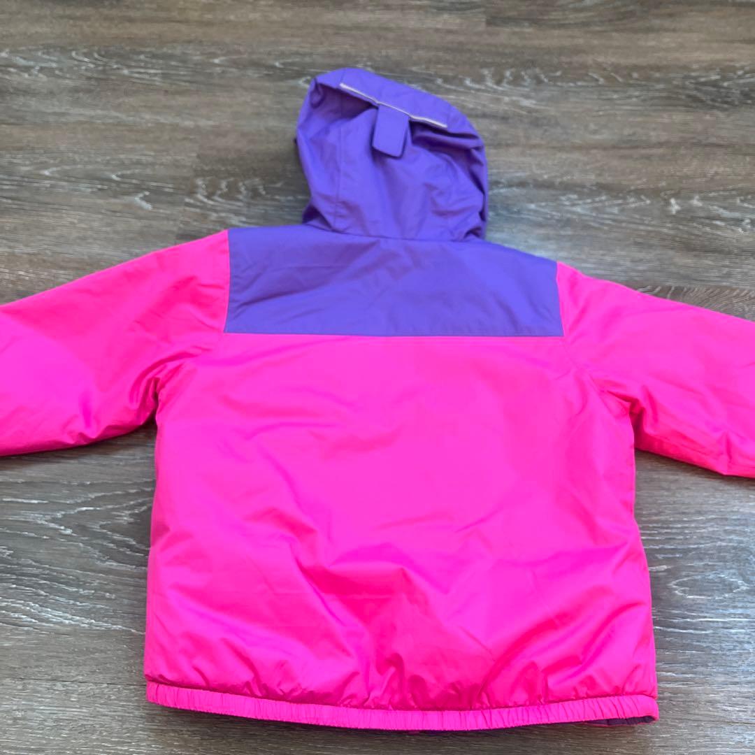 コロンビア　3t 90 100女の子 リバーシブル　スキーウェア