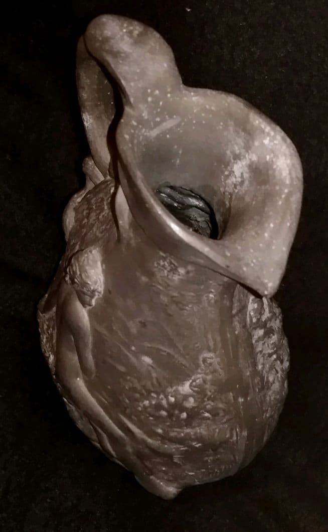 フランスアンティーク花瓶水差しピッチャーピシェアール・ヌーヴォーロココ女神高級