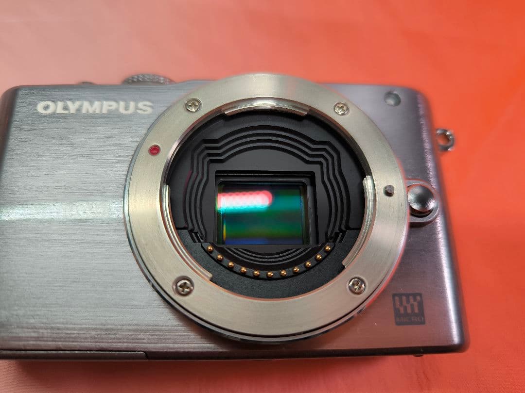 OLYMPUS E-PL3 シルバー ボディ ※手振れエラー有り