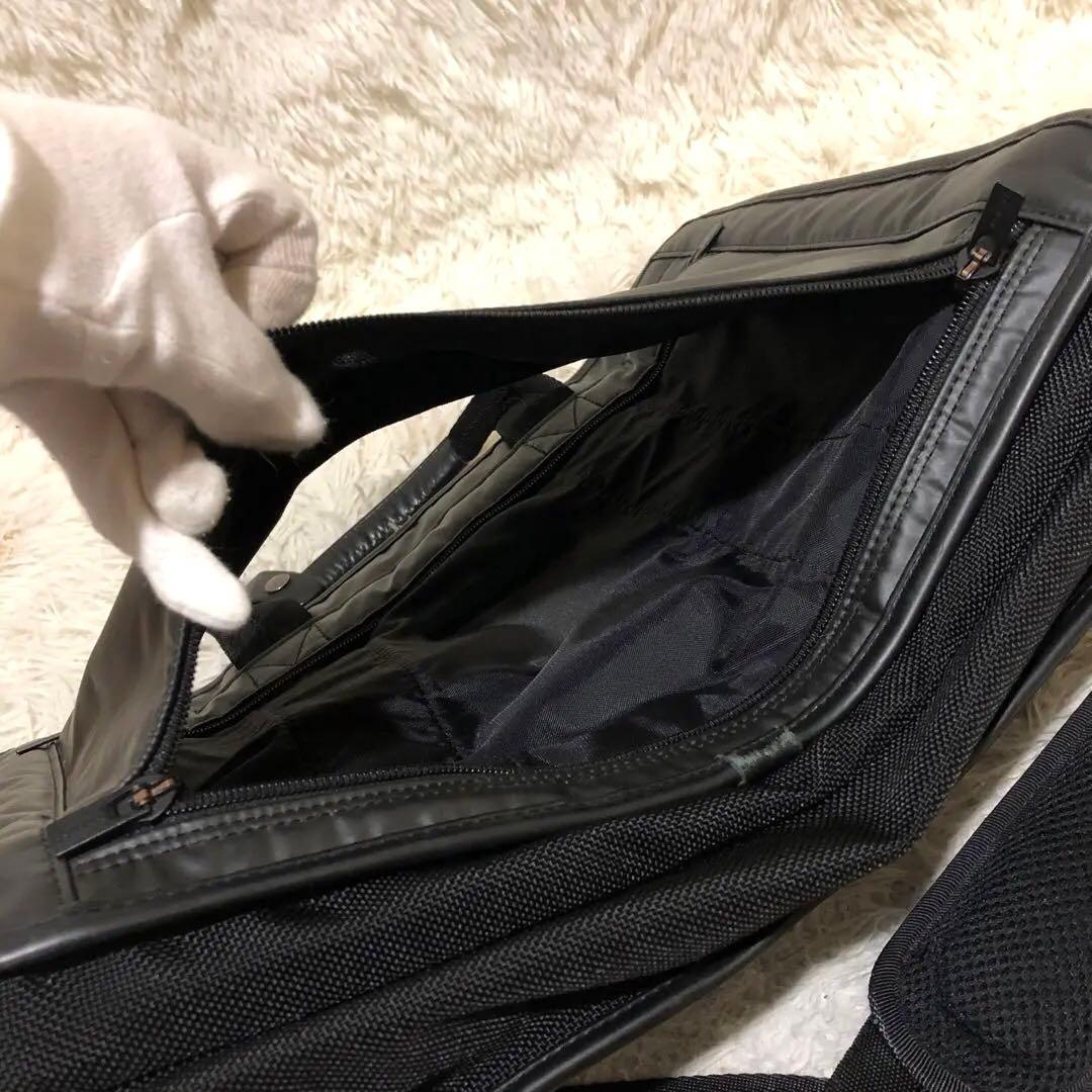 未使用級✨ポーター　 2way ビジネスバッグ　 ショルダーバッグ ブラック