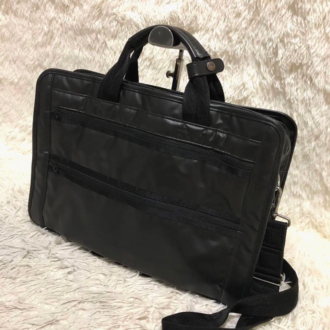 未使用級✨ポーター　 2way ビジネスバッグ　 ショルダーバッグ ブラック