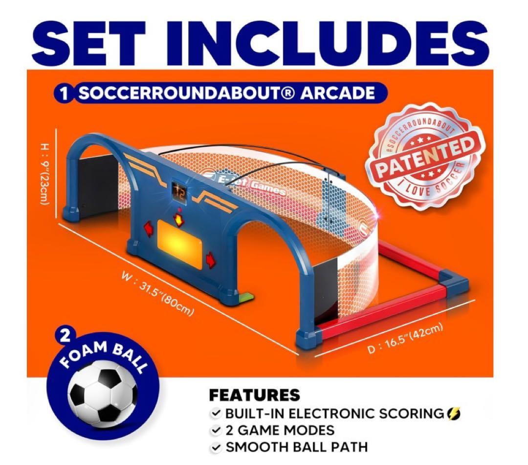 サッカーラウンドアバウトアーケード
