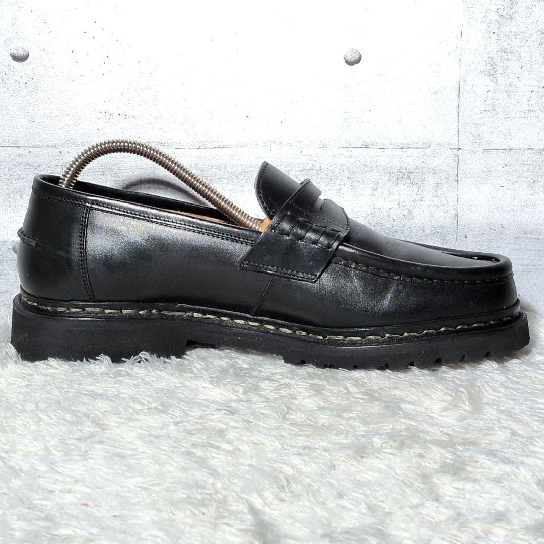 【美品】バーウィック　5293　ローファー　レザーシューズ　ビジネス　黒