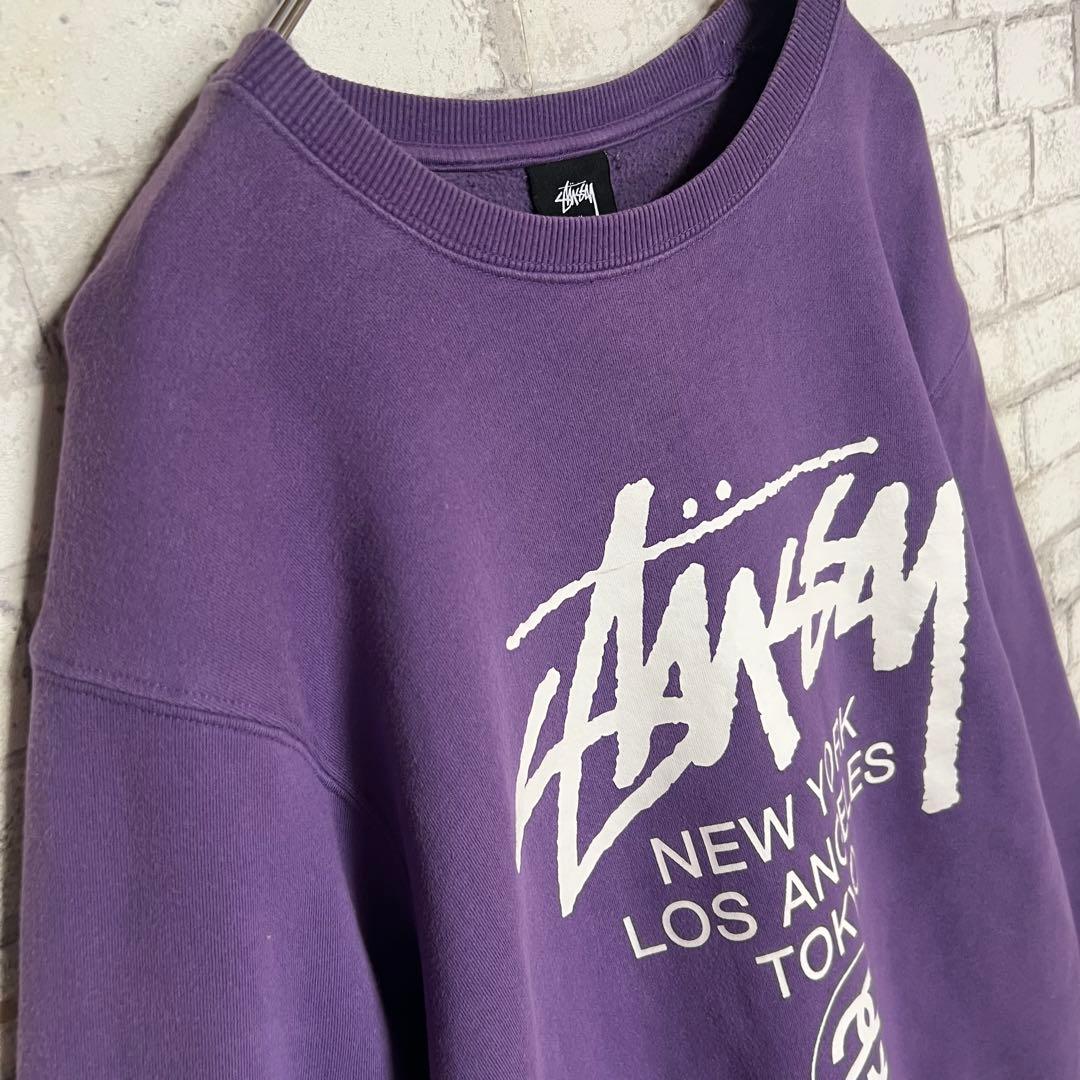 ラビット様　 【希少カラー】STUSSY ステューシー スウェット XL